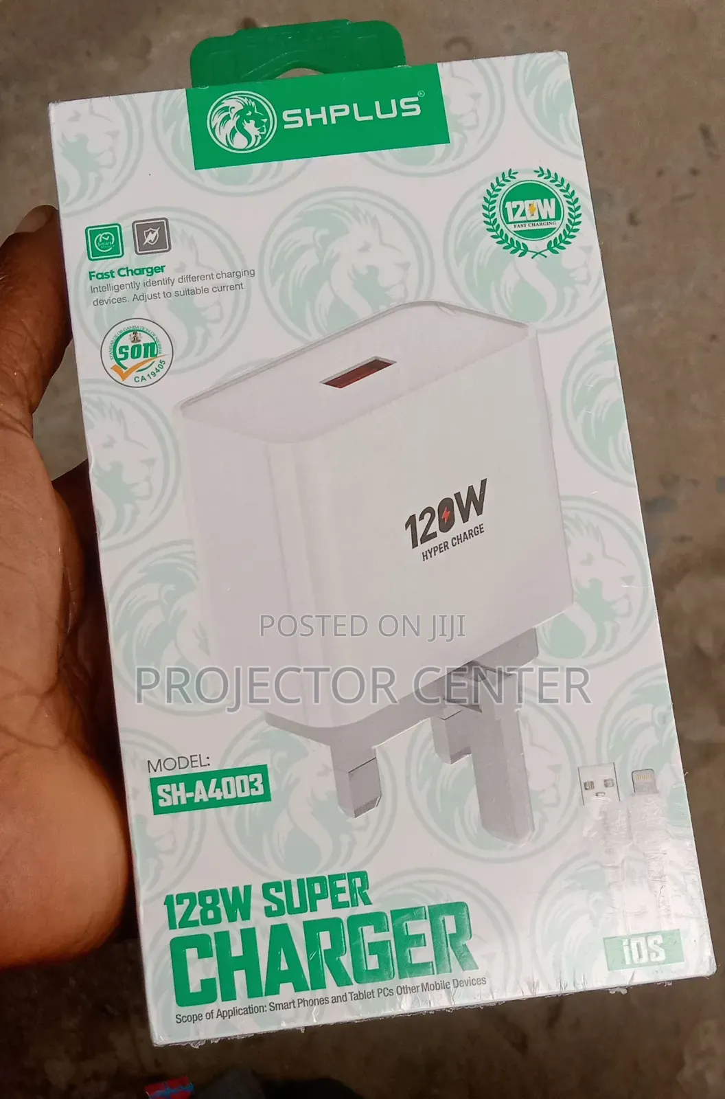 Shplus 128w Super Charger for Ios Phones