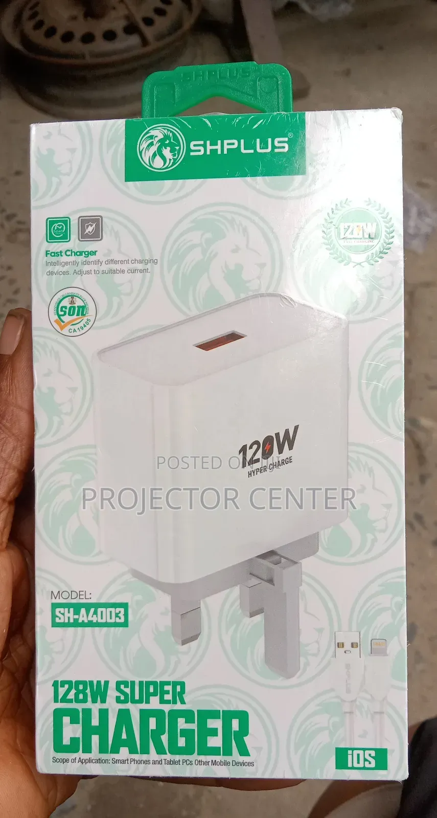 Shplus 128w Super Charger for Ios Phones