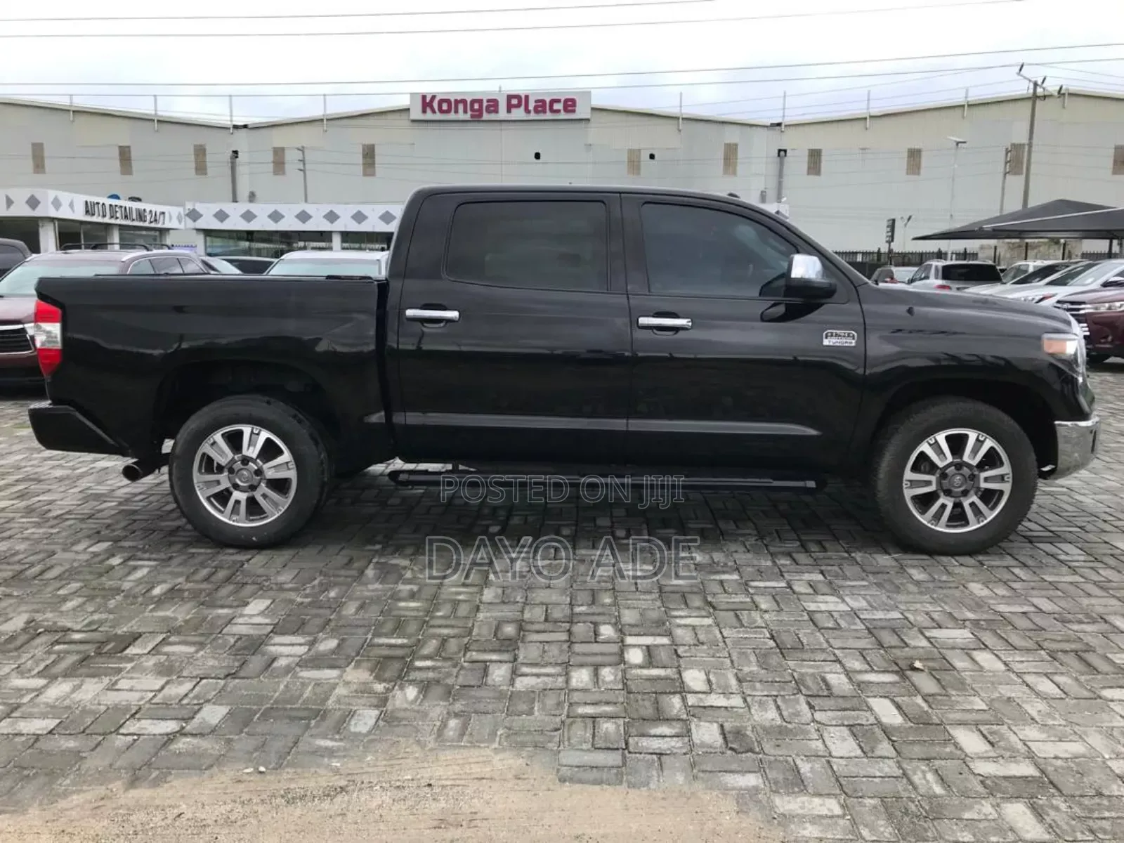 Toyota Tundra 1794 4dr CrewMax SB (5.7L 8cyl 6A) 2015 Black