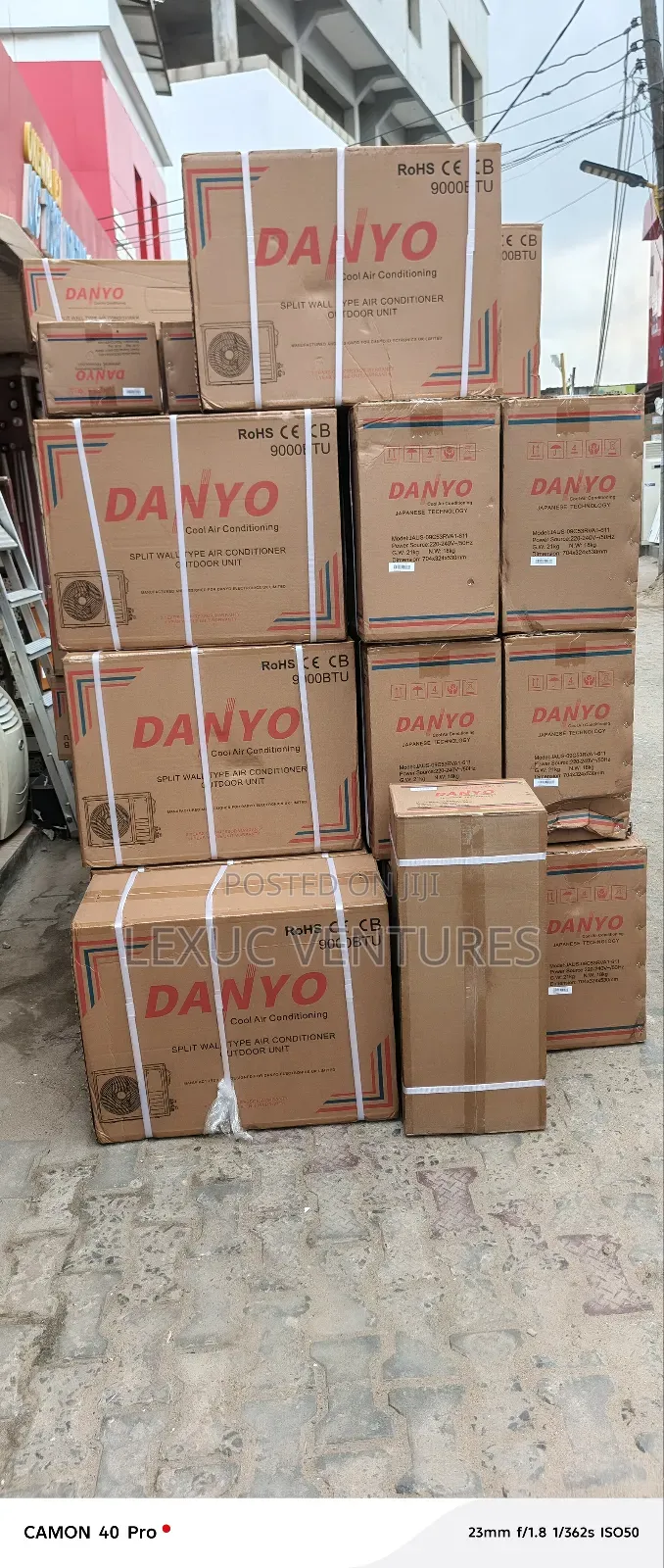 Danyo Split Unit AC Low Voltage 100% Copper Condenser 1.5hp