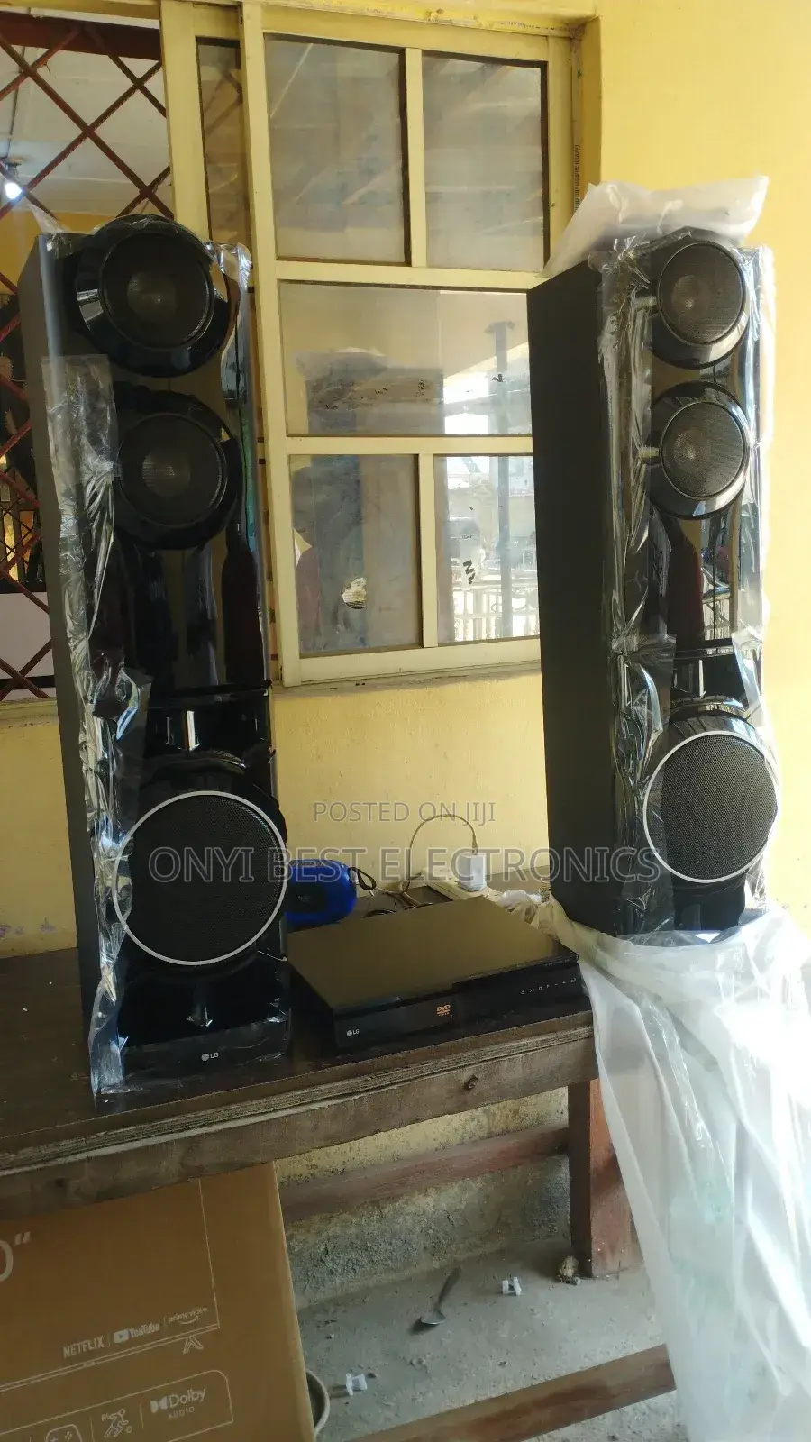 Lg 1250w 4.2ch Home Theater System, Dual Subwoofer, Aux In