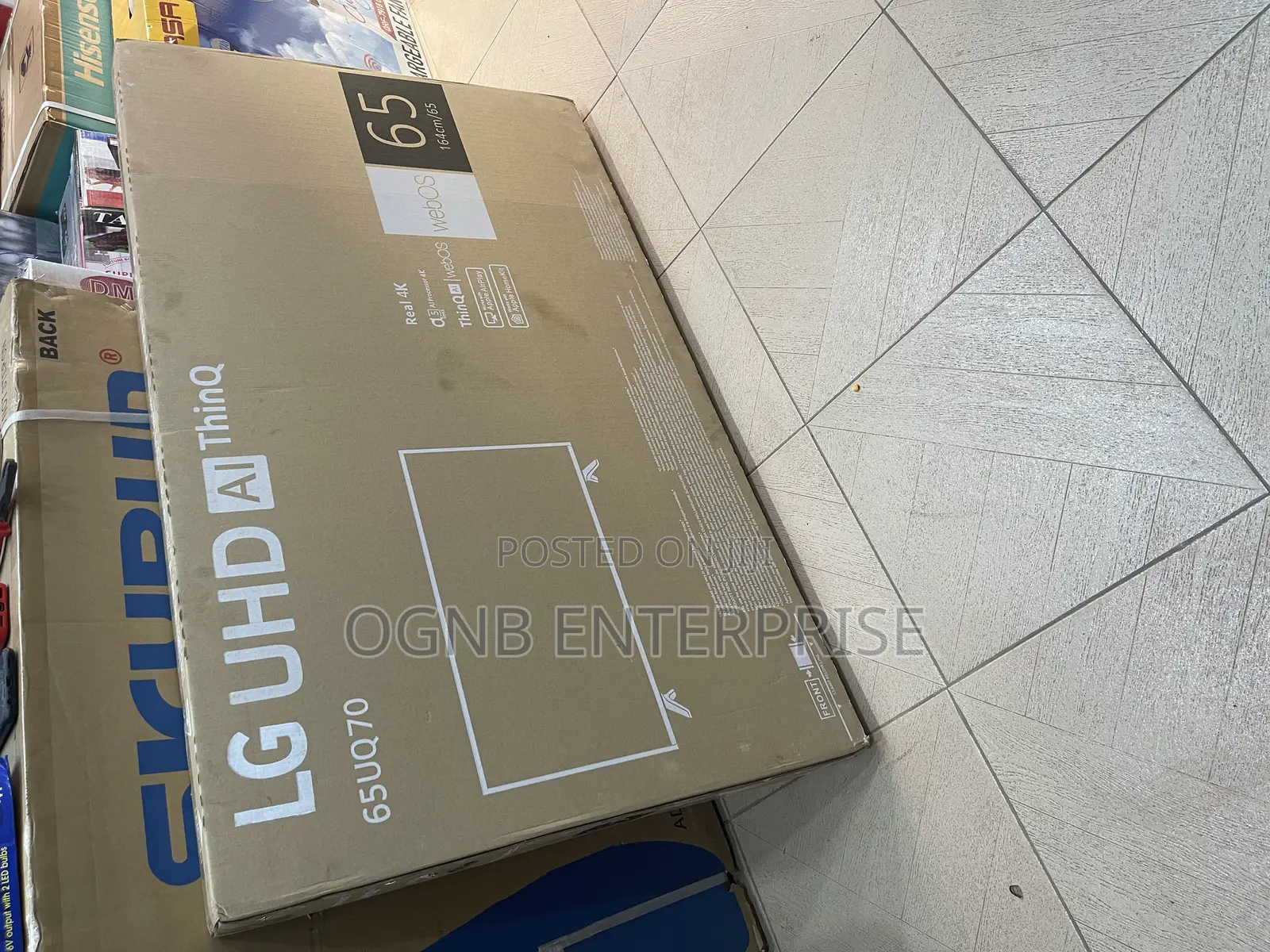 65” LG Smart Quality TV Ai Thin