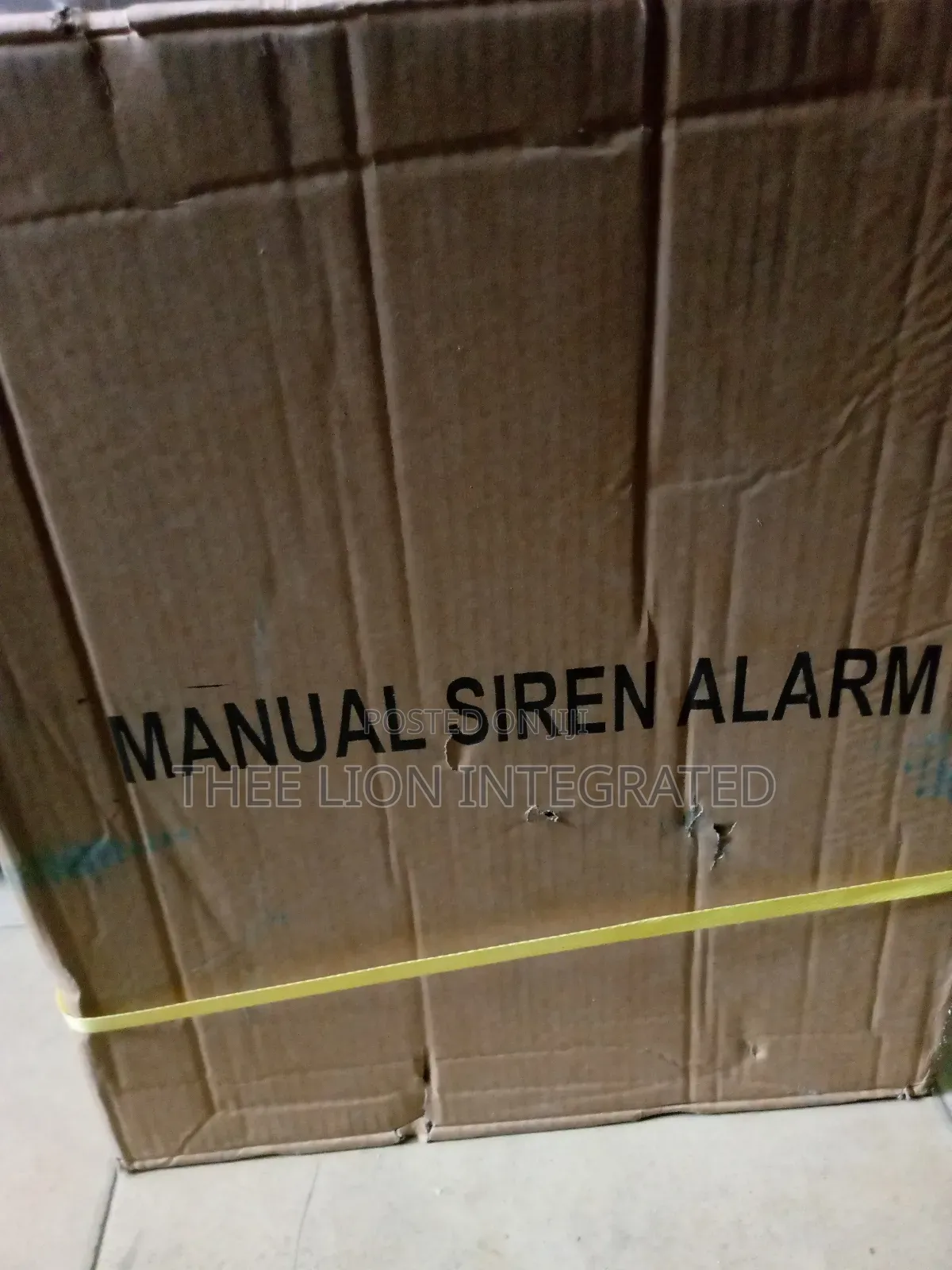 Manual Siren Alarm