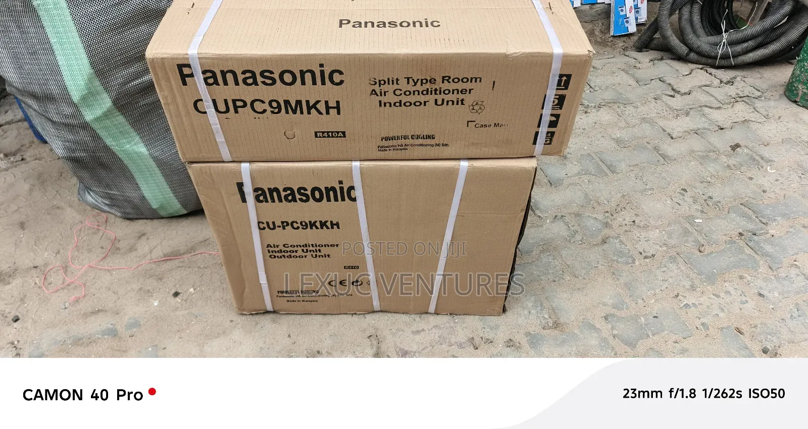 Panasonic Split Unit Ac Brand New Ac Low Voltage Consumption