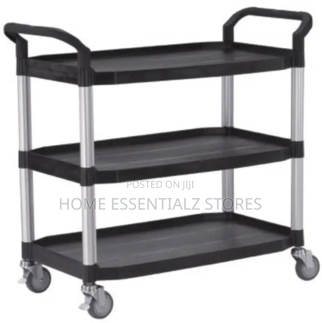 High Quality Plastic 3 Layers Food Trolley