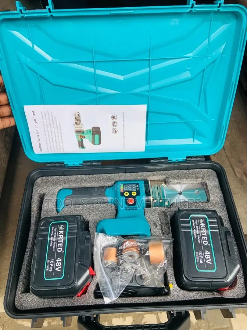 Cordless Pipe Welding Machine (20-63mm) + 2batteries