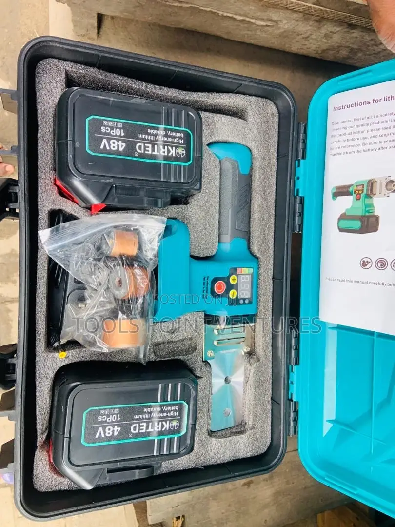Cordless Pipe Welding Machine (20-63mm) + 2batteries