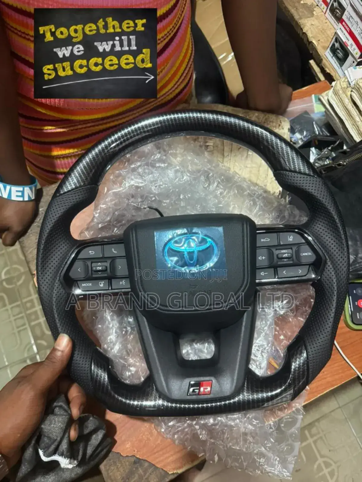 Lexus and Toyota Sport Steering Wheel With Full Control