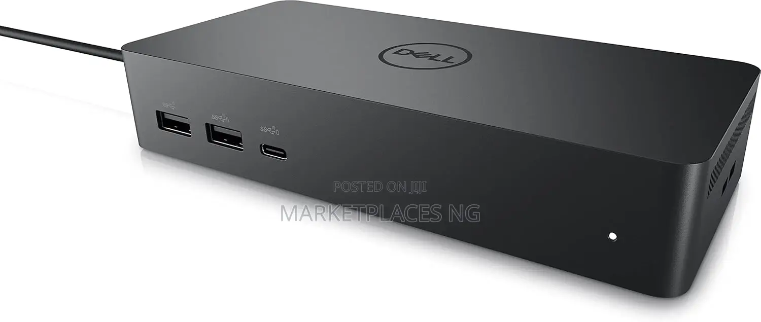Dell Ud22 Universal Usb-C Dock –96w Power, Display, Black