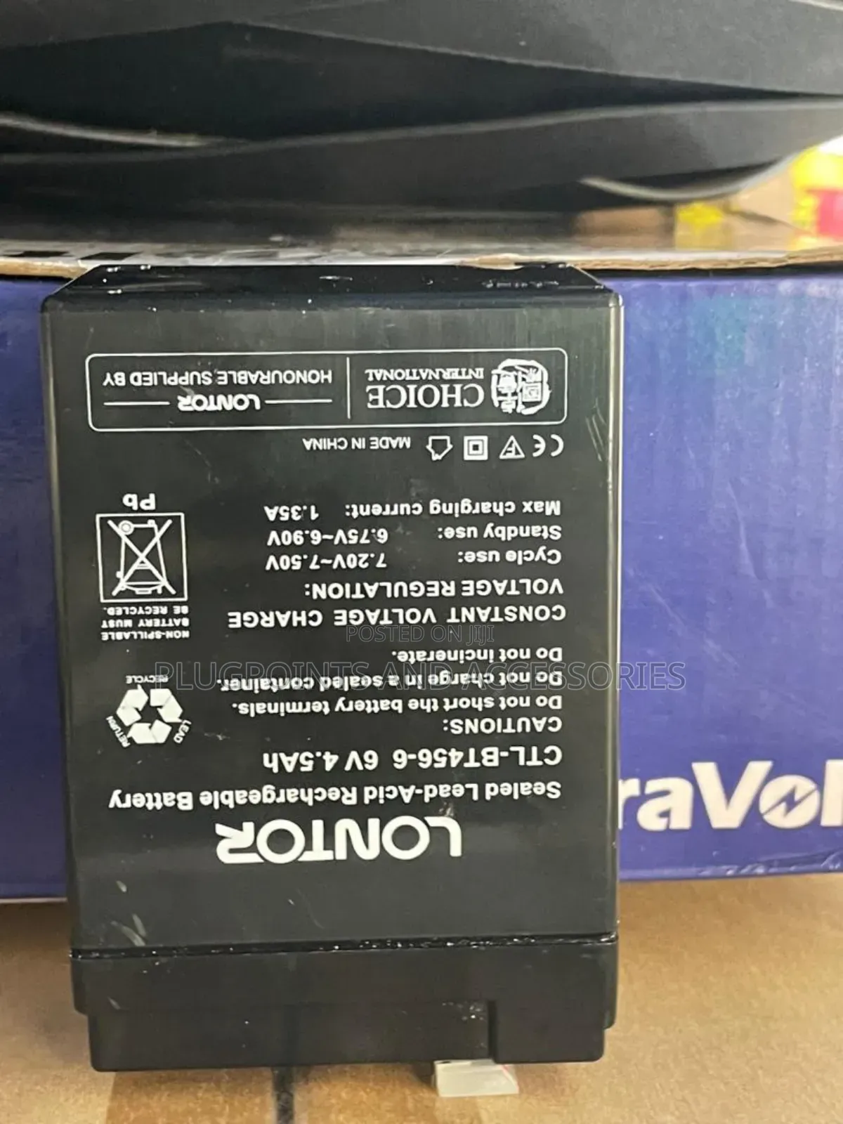 Lontor Battery 6v 4.5amhs Clearance Sales