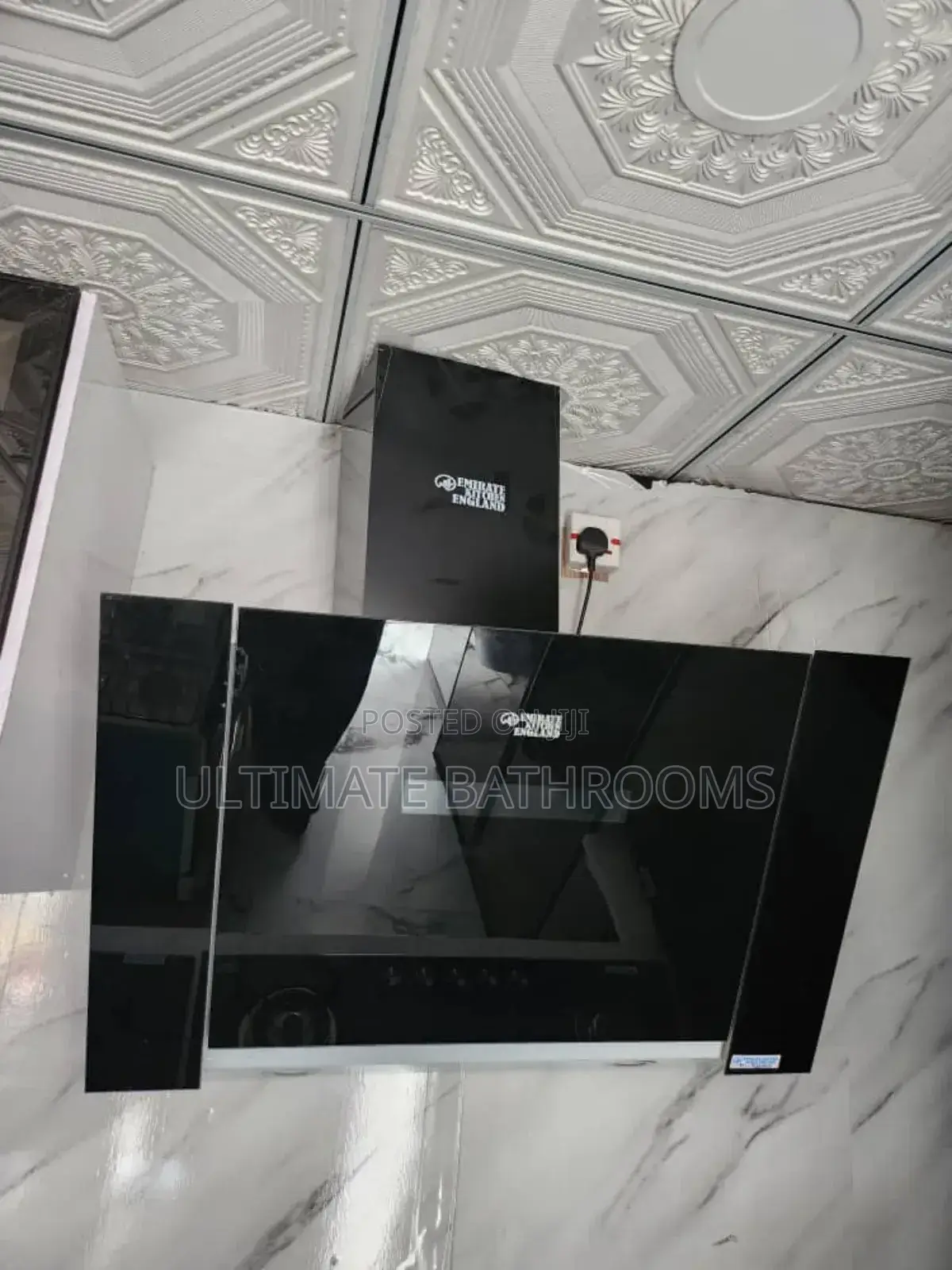 90cm Inveter Kitchen Heat/Smoke Extractor