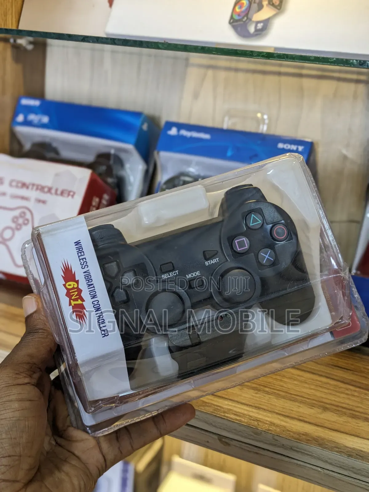 6in1 Wireless Gamepad for Ps1 Ps2 Ps3 Pc Smart Tv Android