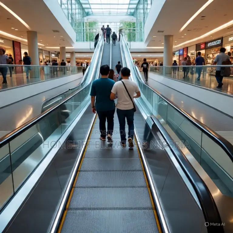 Retail Mall Elevators Escalators