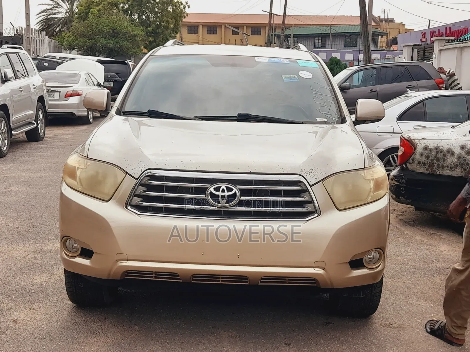 Toyota Highlander Limited 4x4 2008 Gold