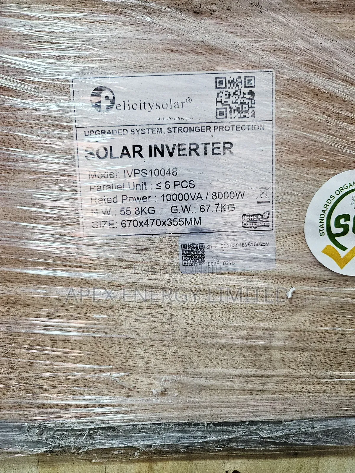 Felicity 10kva Ivps Inverter 48v