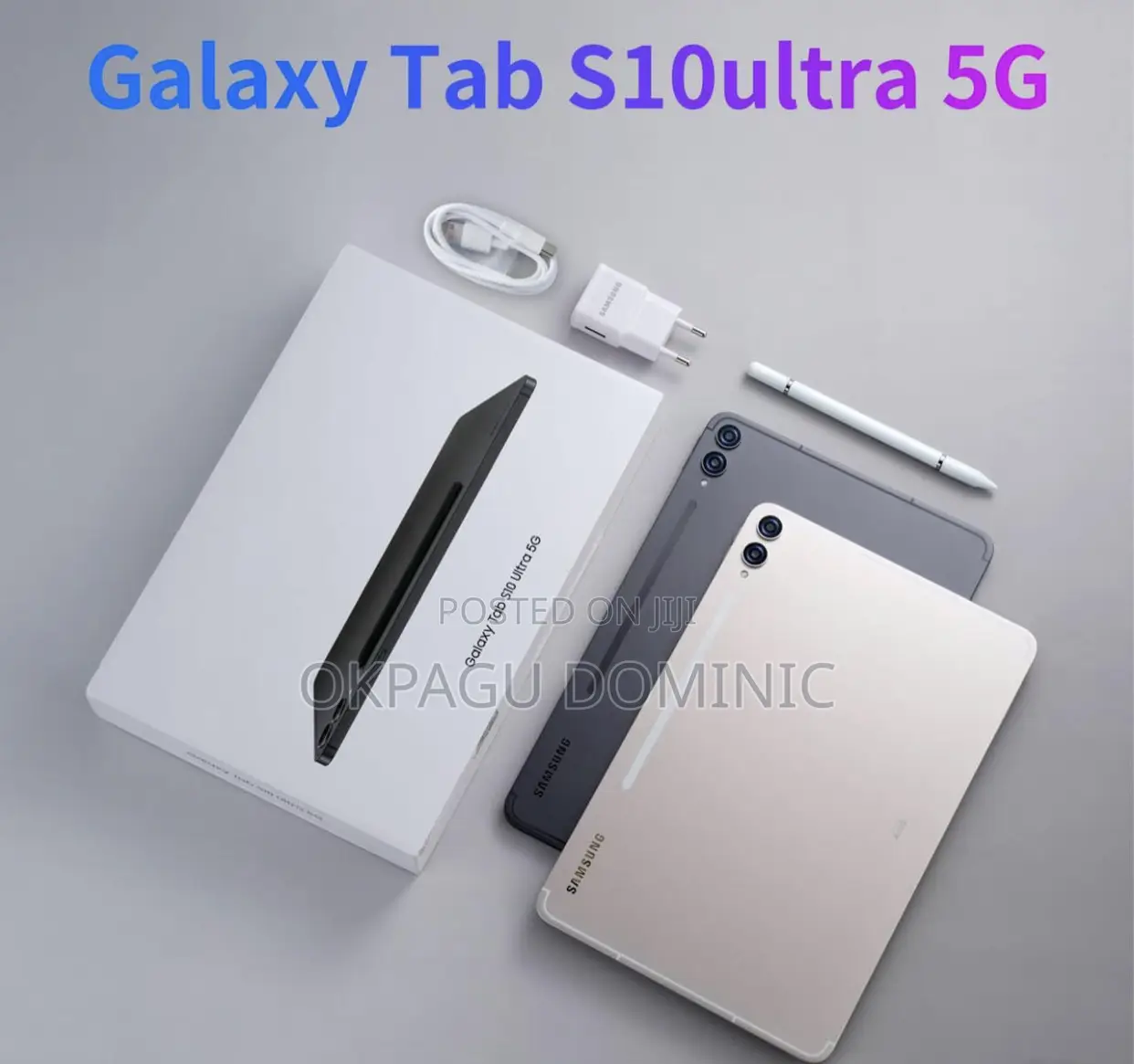 New Samsung Galaxy Tab S10 Ultra 16 GB Black