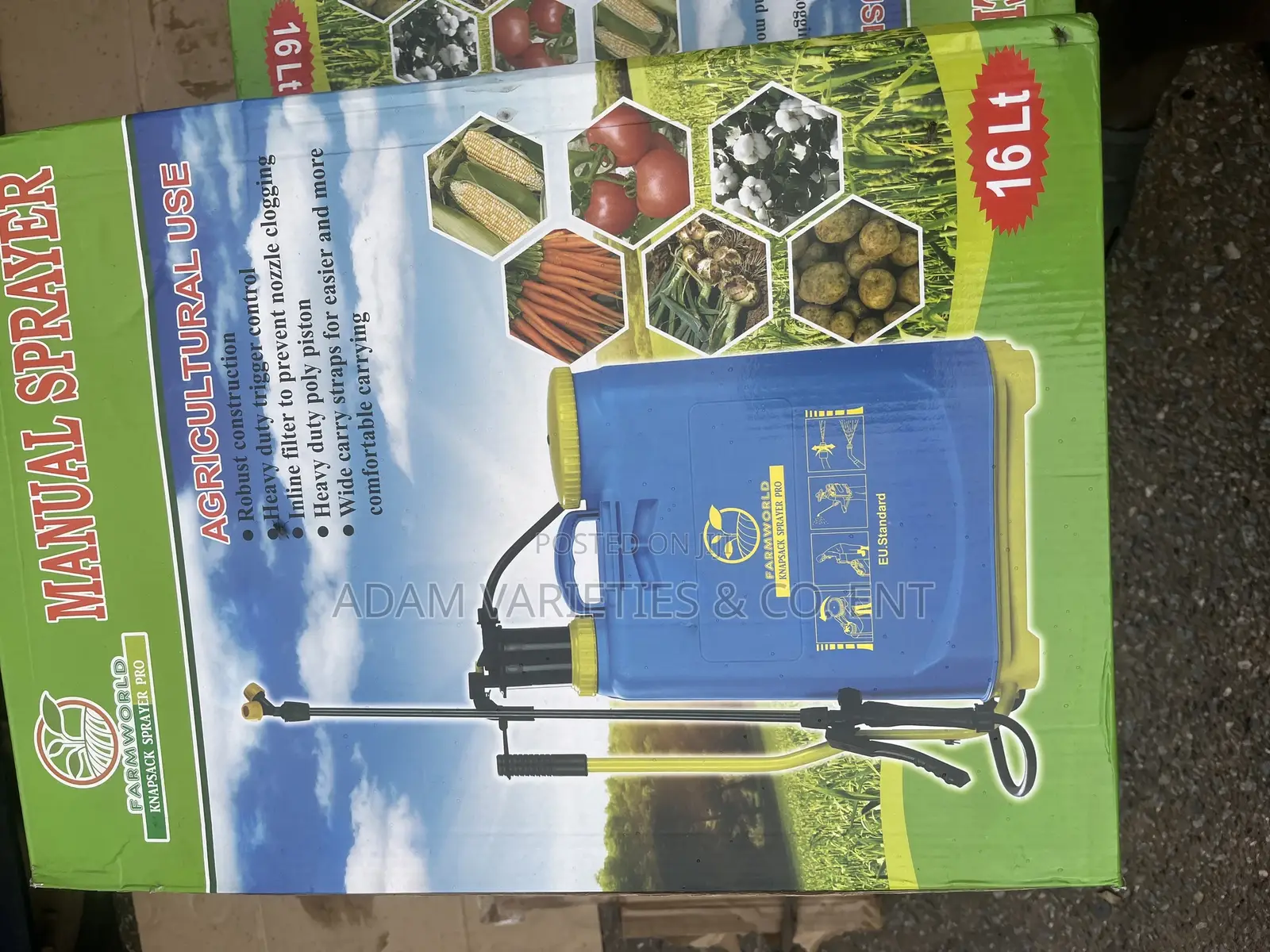 Knapsack Sprayer Pro Manual Sprayer 16l