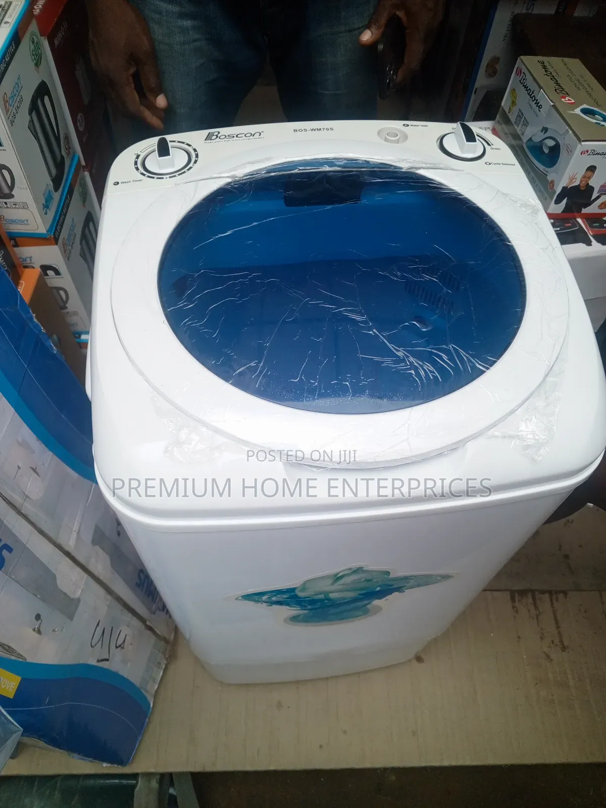 Boscon Single Tub Washing Machine - 7kg