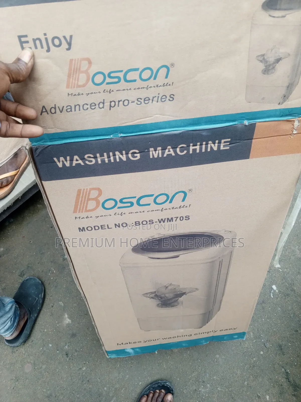 Boscon Single Tub Washing Machine - 7kg