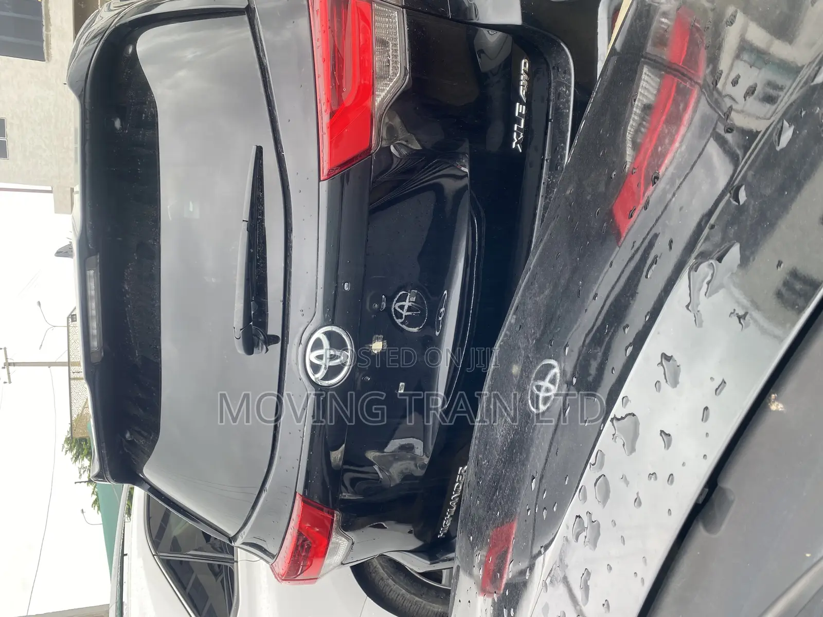 Toyota Highlander XLE 4x2 V6 (3.5L 6cyl 8A) 2018 Black