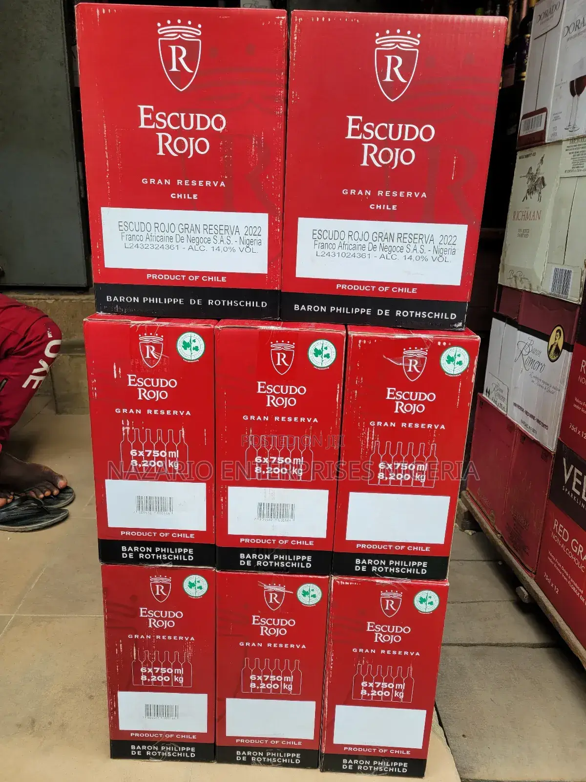 Escudo Rojo Red Wine 750ml – By 12 Bottles (Carton)
