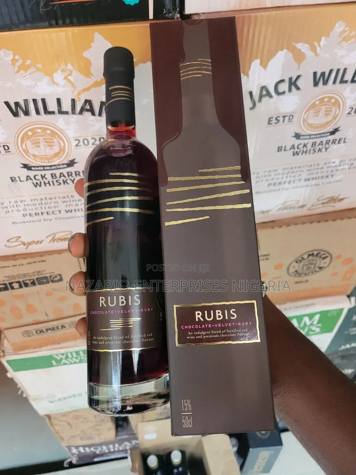 Rubis Chocolate Red Wine – Carton by 12 Bottles