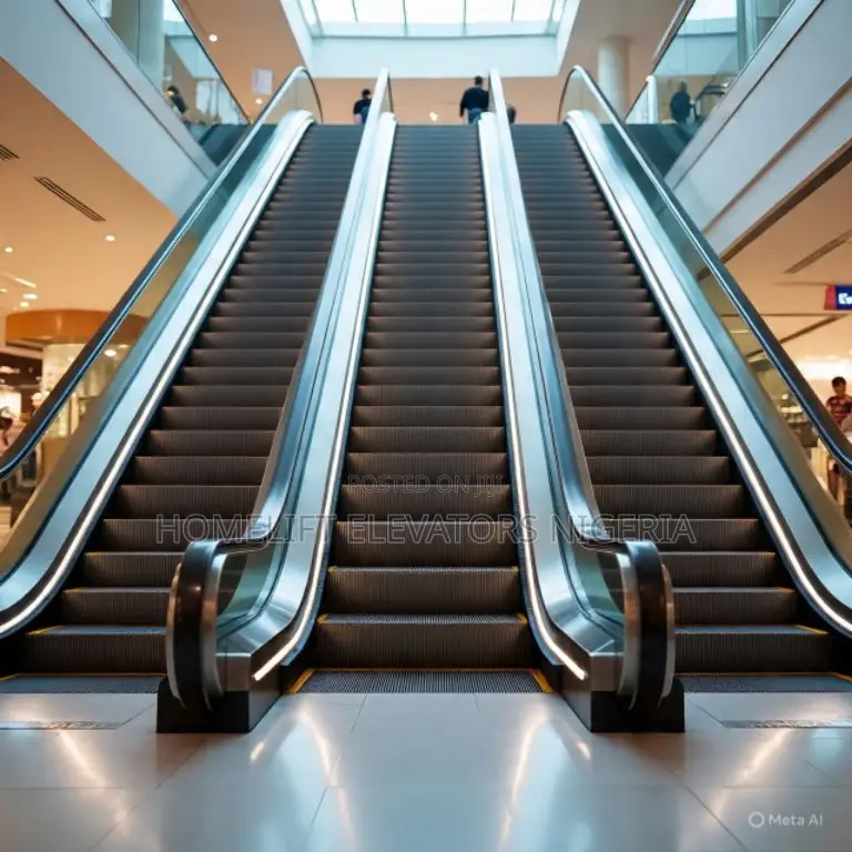 Walkway Airport Floors Escalators
