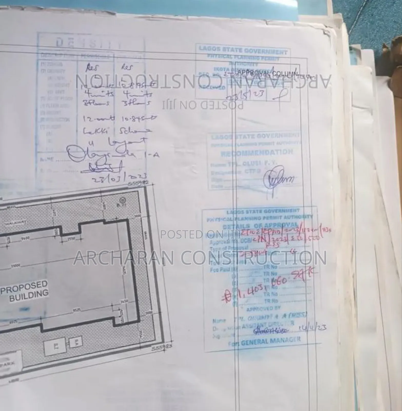 Processing of Approving Your Building in Lagos and Nigeria