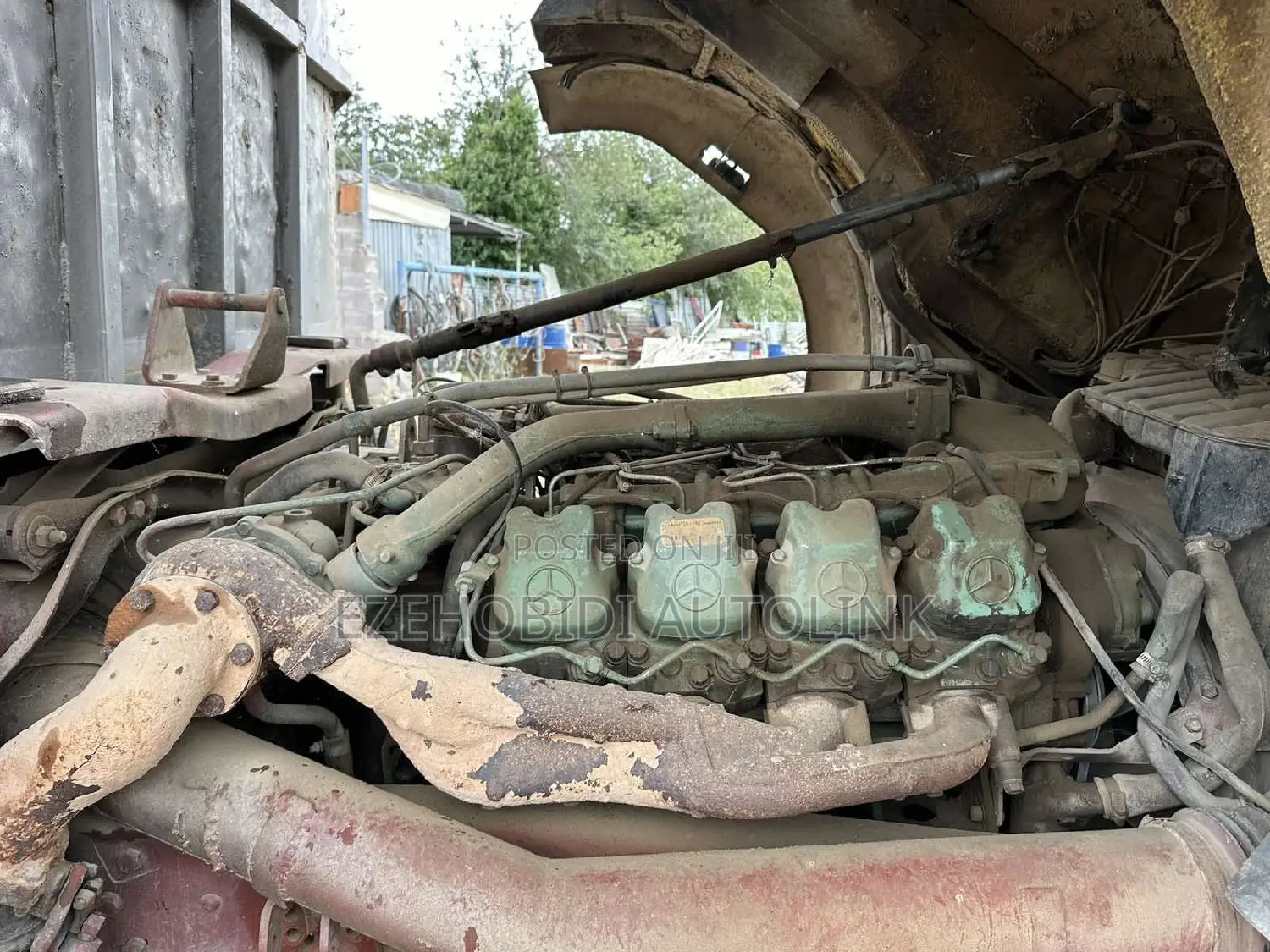 Tokunbo Mercedes 1926 Cap and Chassis. V8 Truck