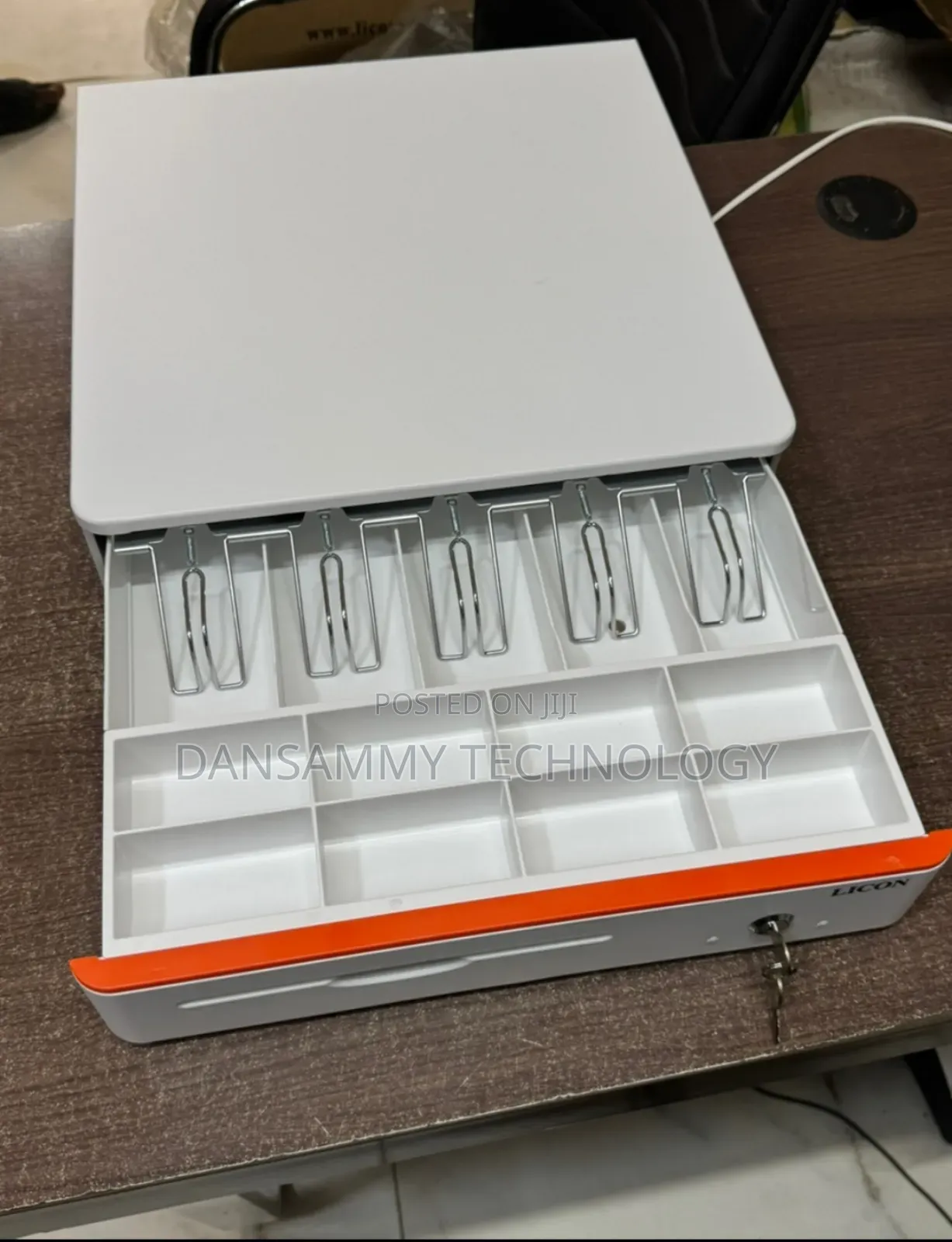 Licon Cash Drawer White Colour