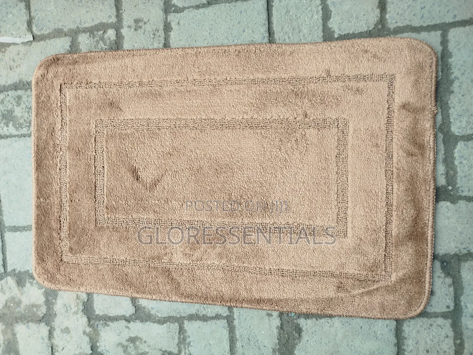 Soft Fluffy Solid Water Absorption Bathroom/Toilet Mat