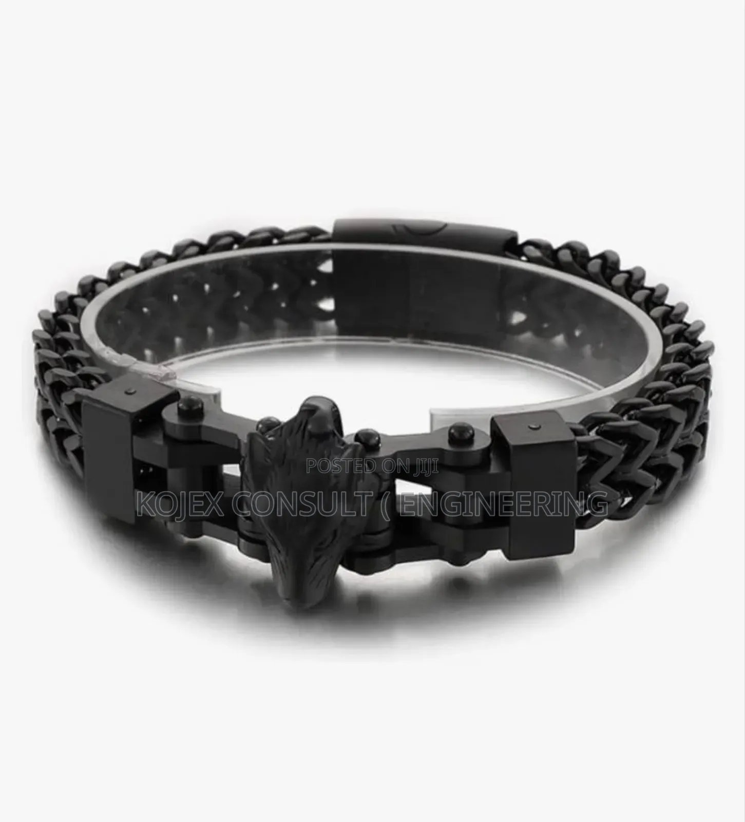 Kalen Brushed 316l Stainless Steel Chunky Bracelet