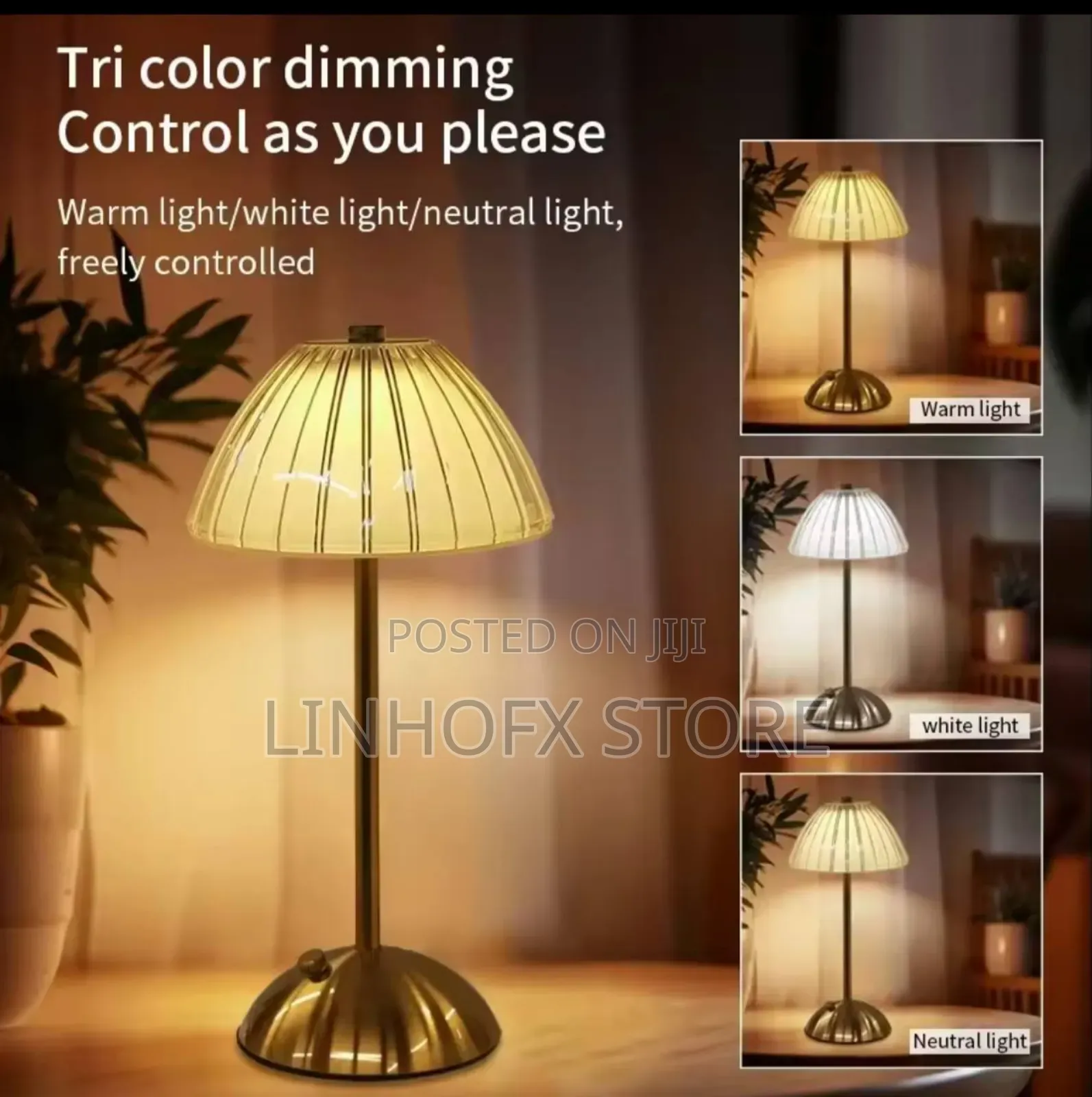Rechargeable Crystal Led Light