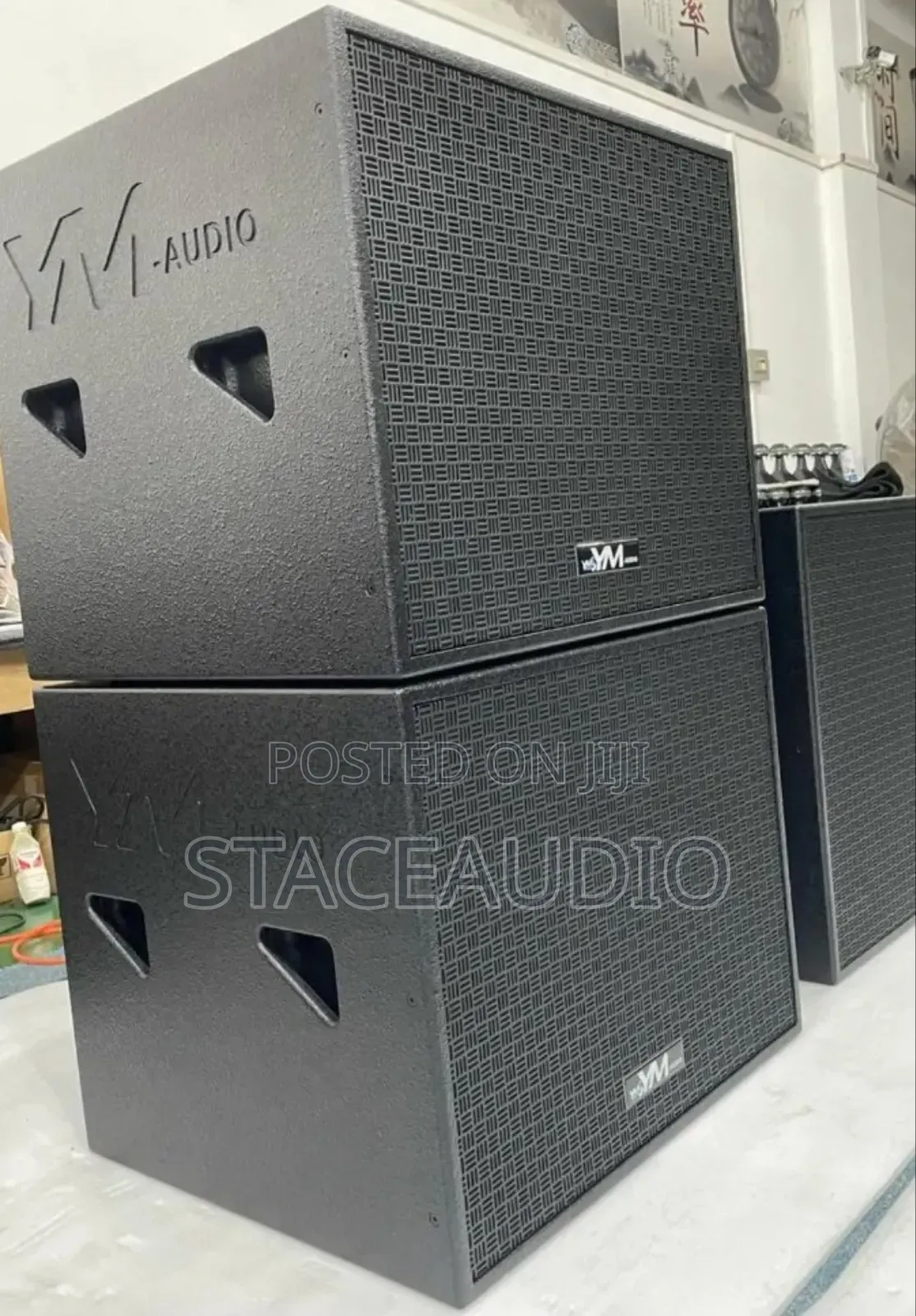 Ym Audio 118 Single Subwoofer With Pure Plywood Cabinet Body