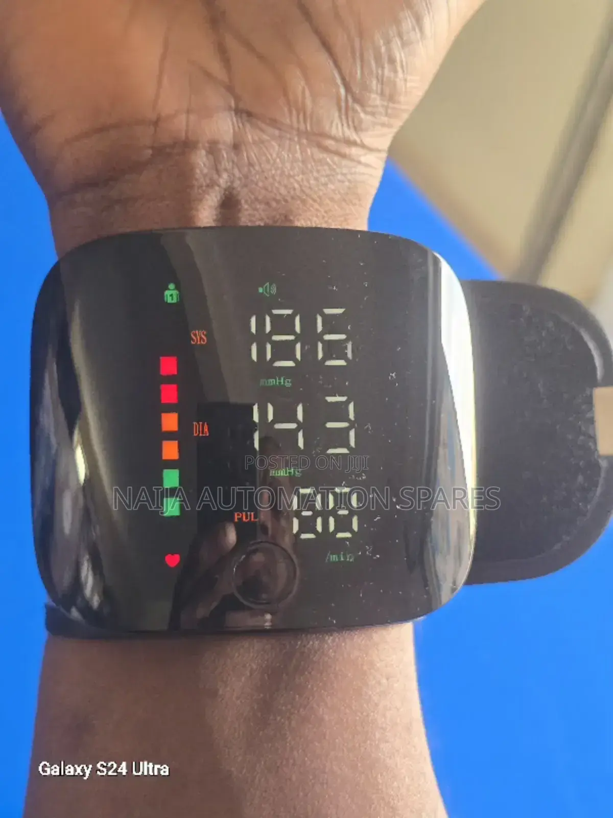 Rechargeable Wrist Blood Pressure Monitor - Digital