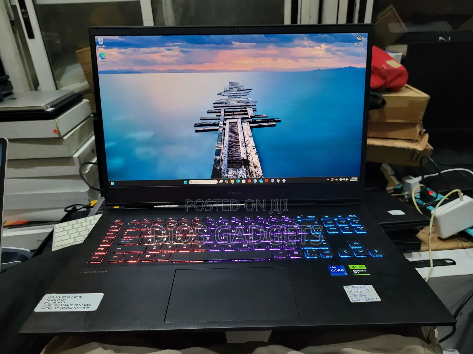 Laptop HP Omen 17 8GB Intel Core I7 SSD 512GB