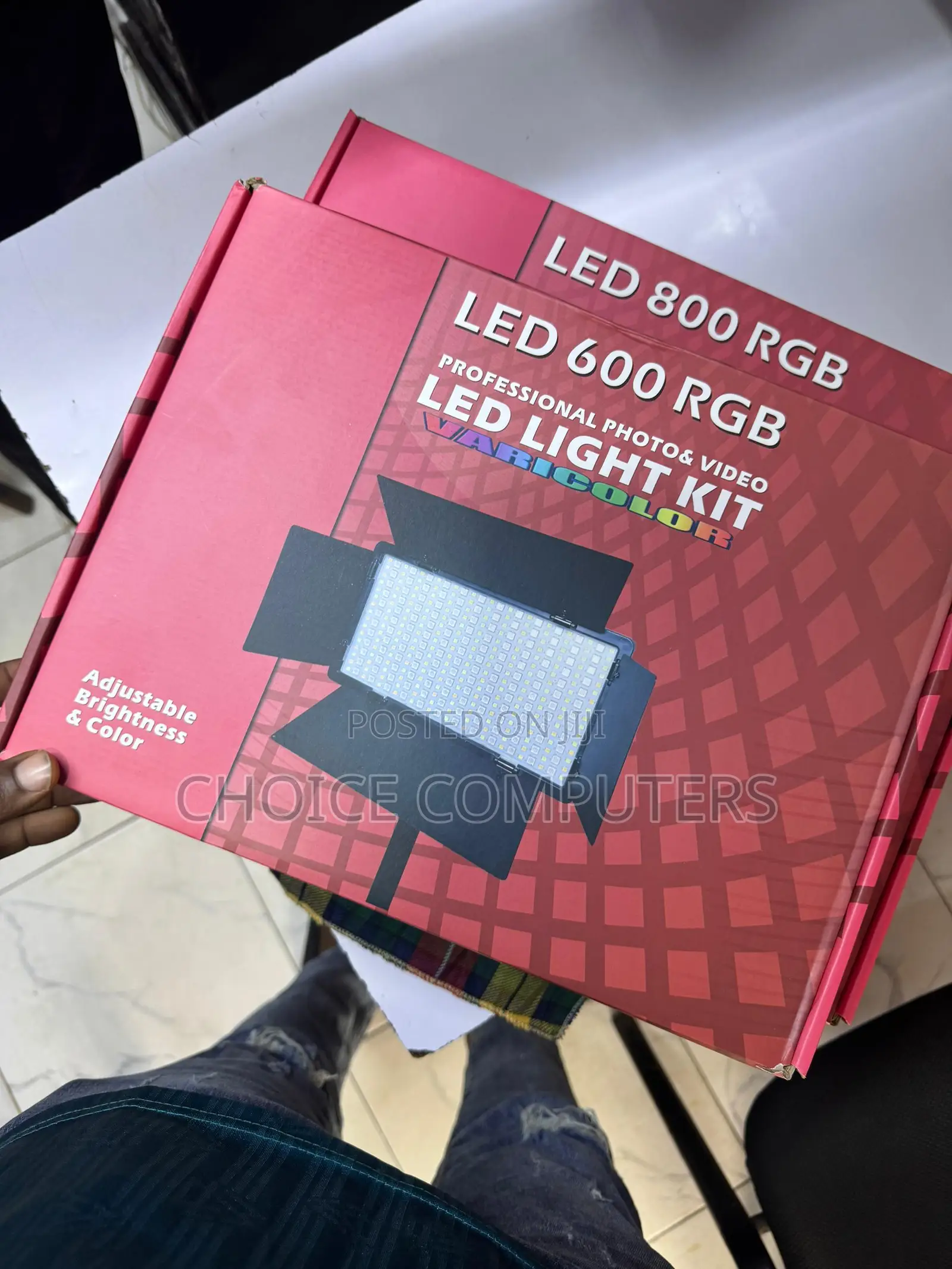 Led 600 Rgb Professional Photo & Video Led Light Kits