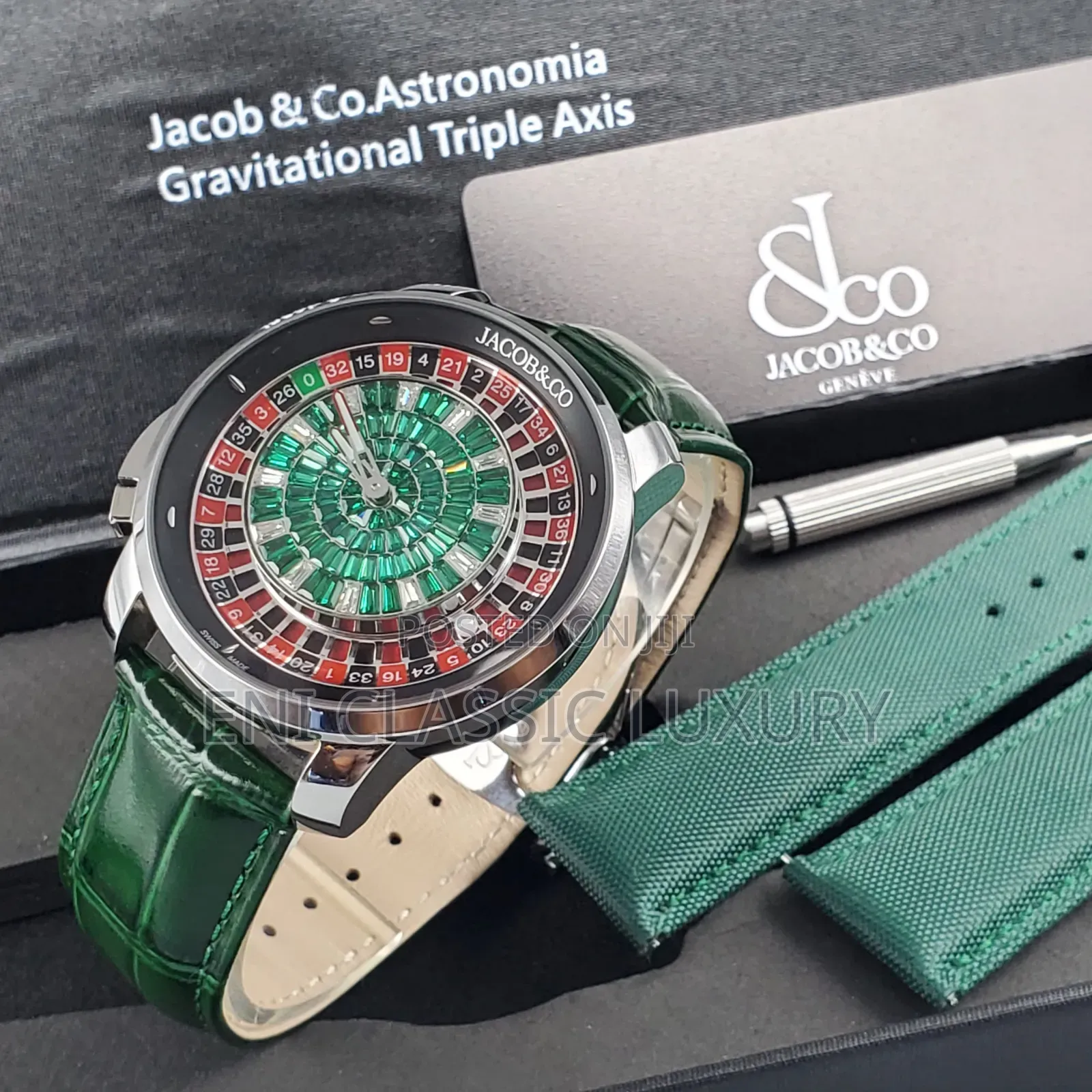 ๐ฏ Original Luxury Designer Men's Wristwatches Jacob & Co
