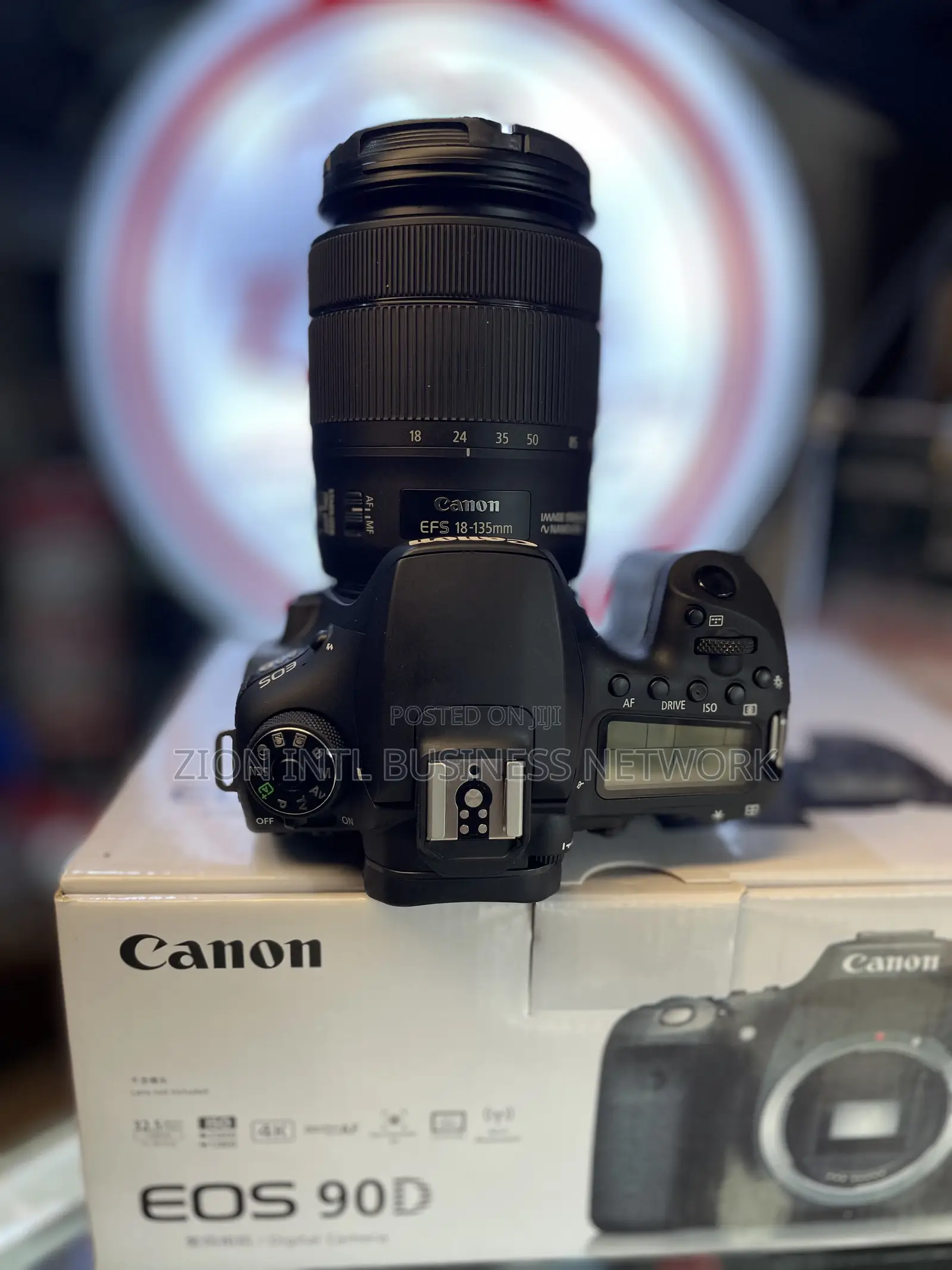 Canon 90d With Nano Lens 18-135mm