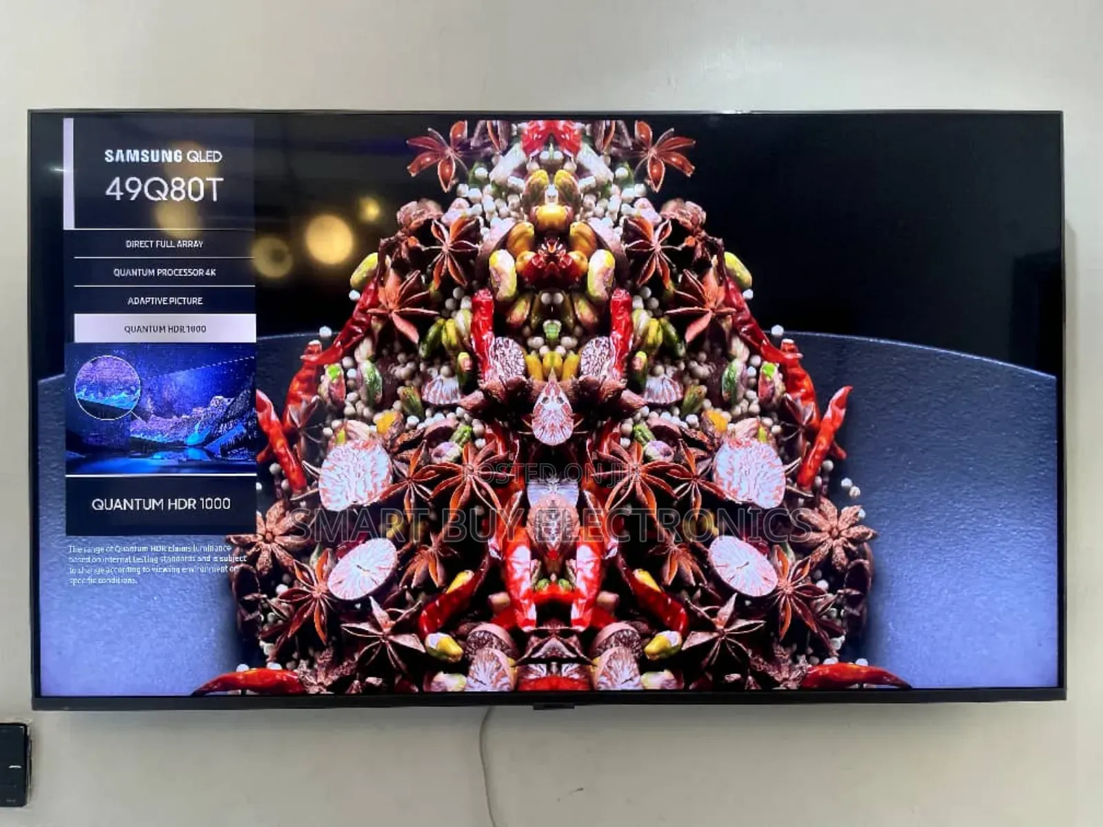 Samsung 49inch Q80t Uhd HDR Smart Tv