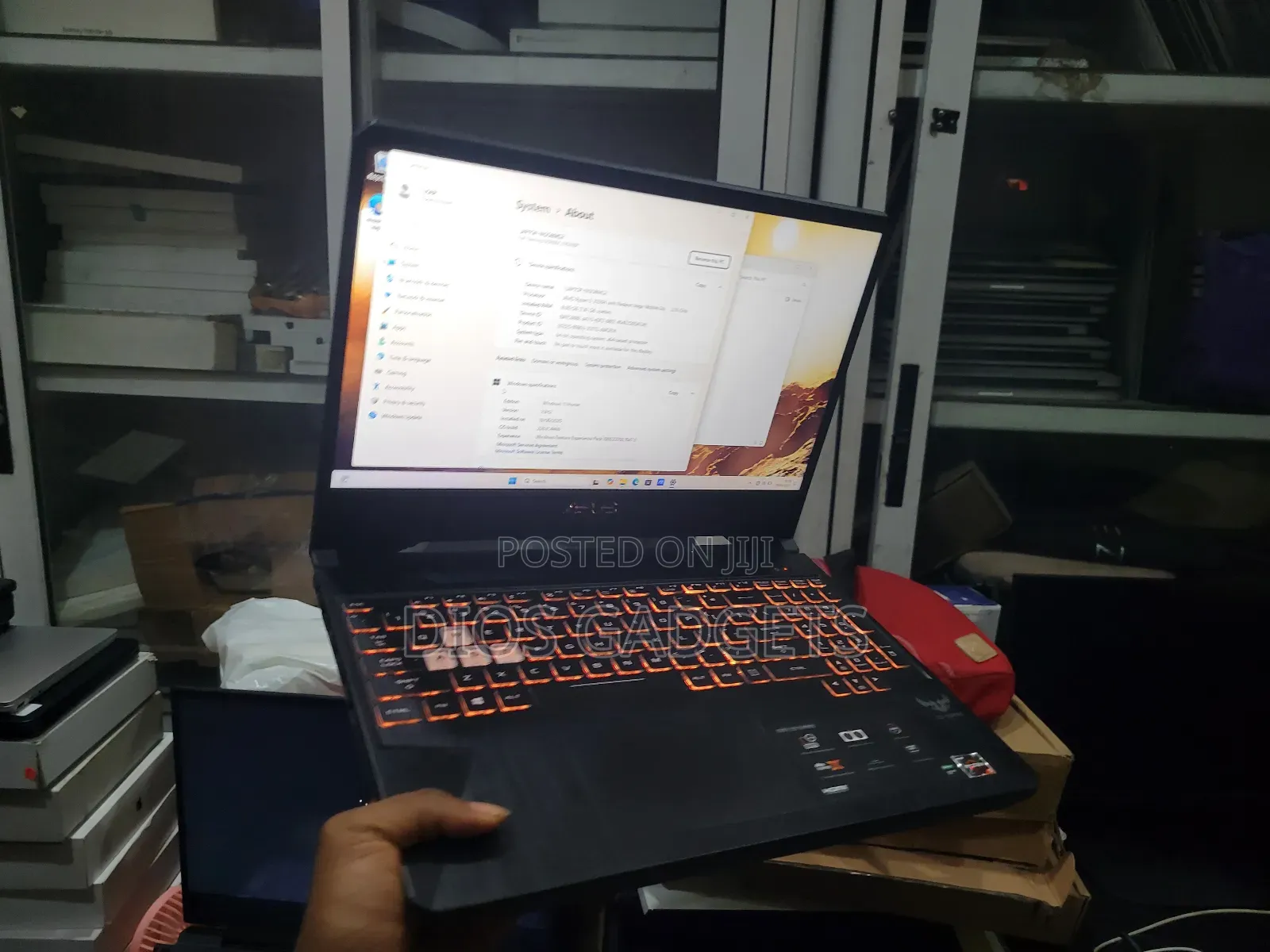 Laptop Asus TUF Dash F15 16GB AMD Ryzen 5 SSD 512GB