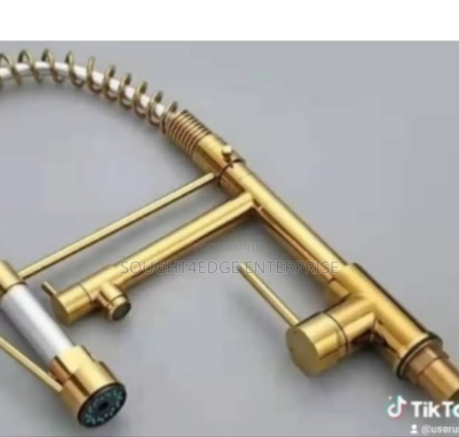 Gold Kitchen Sink Water Mixer