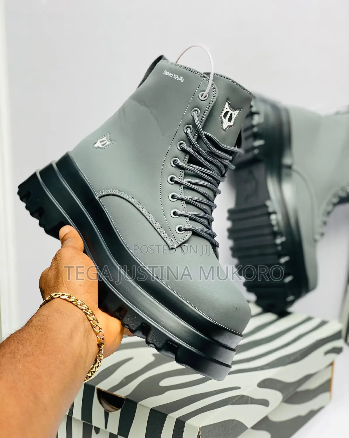 Latest Design Naked Wolfe Men's Boots