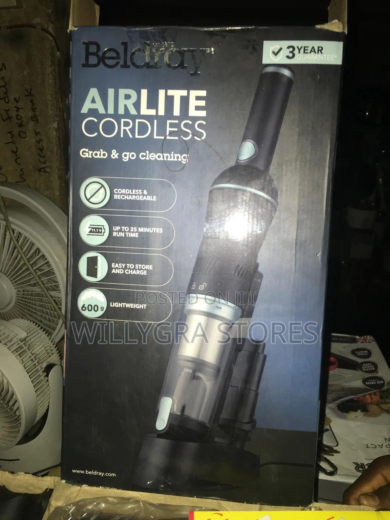 Beldray Airlite Cordless Hand Vacuum