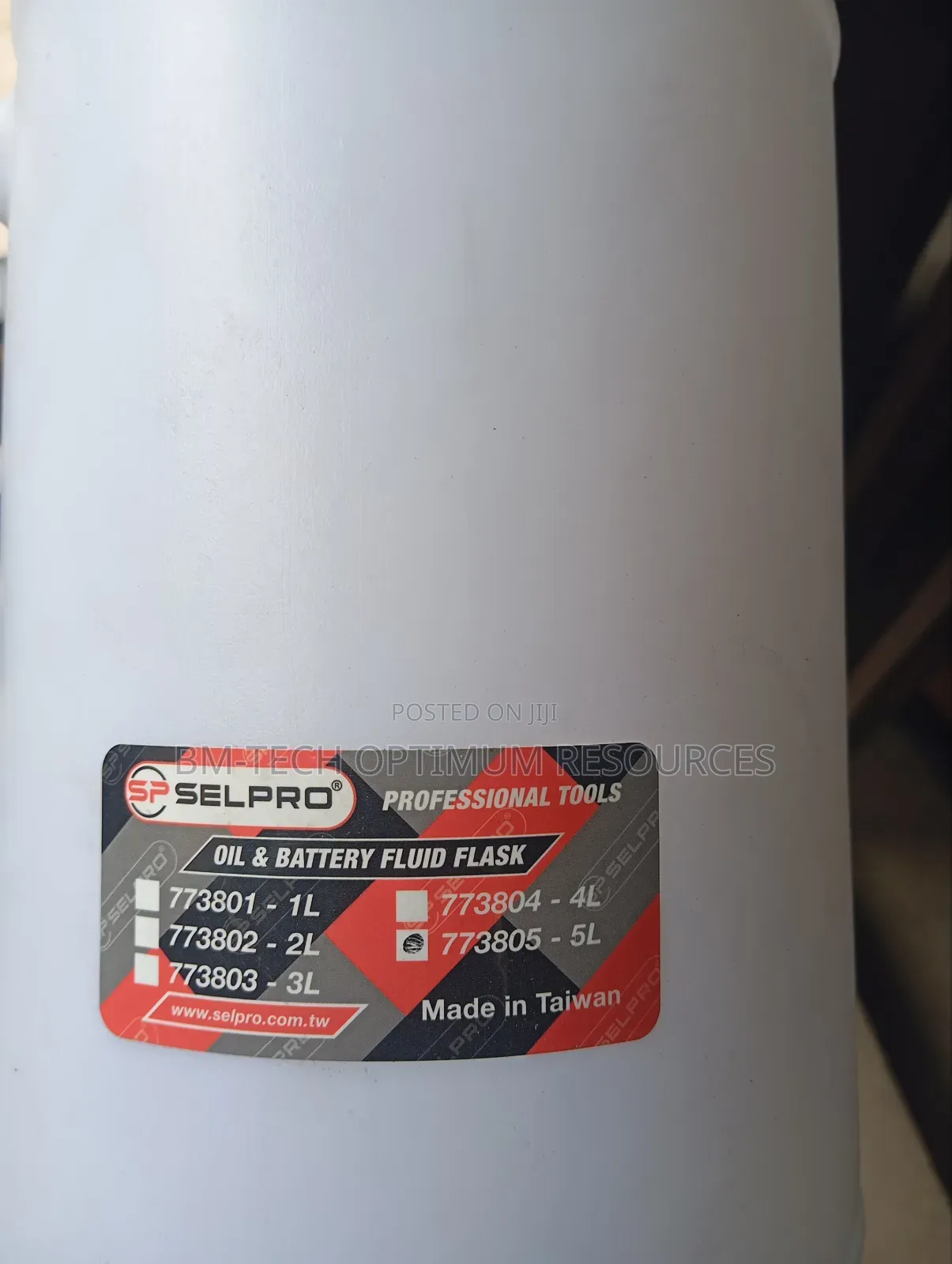 Calibrated Oil Jug 5 Litres