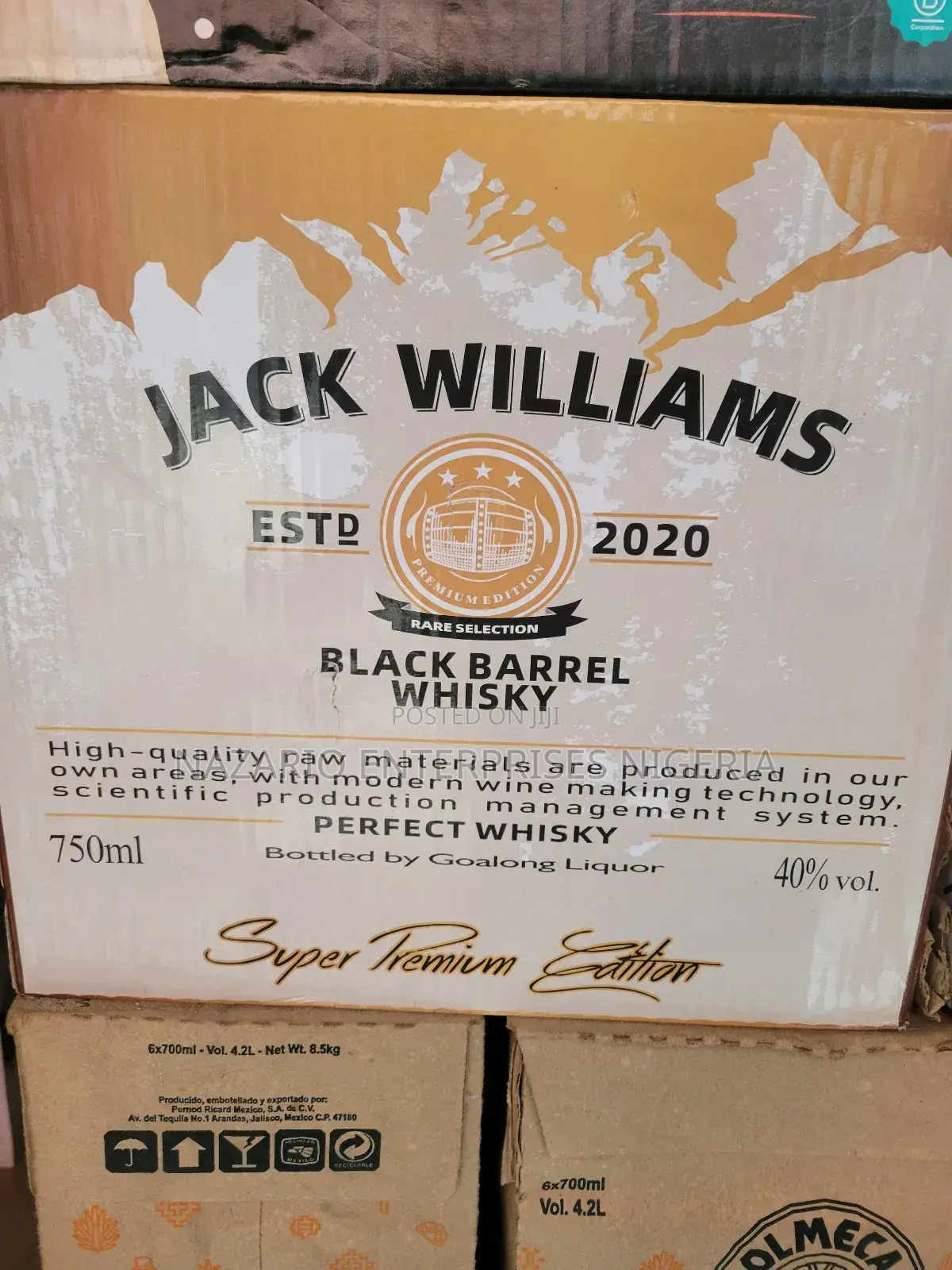 Jack Williams Triple Barrel Whisky by 12 Bottles
