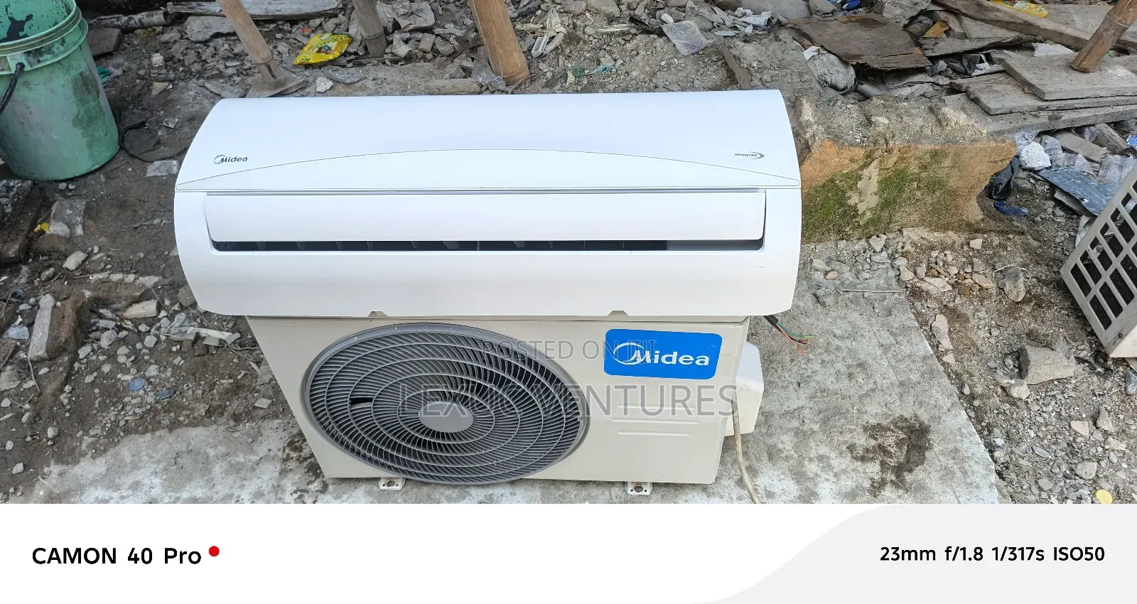 Midea 1.5hp Nearly Used Inverter Ac Tested Working Perfectly