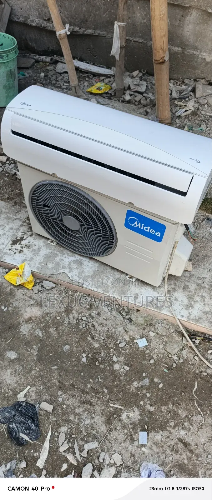 Midea 1.5hp Nearly Used Inverter Ac Tested Working Perfectly