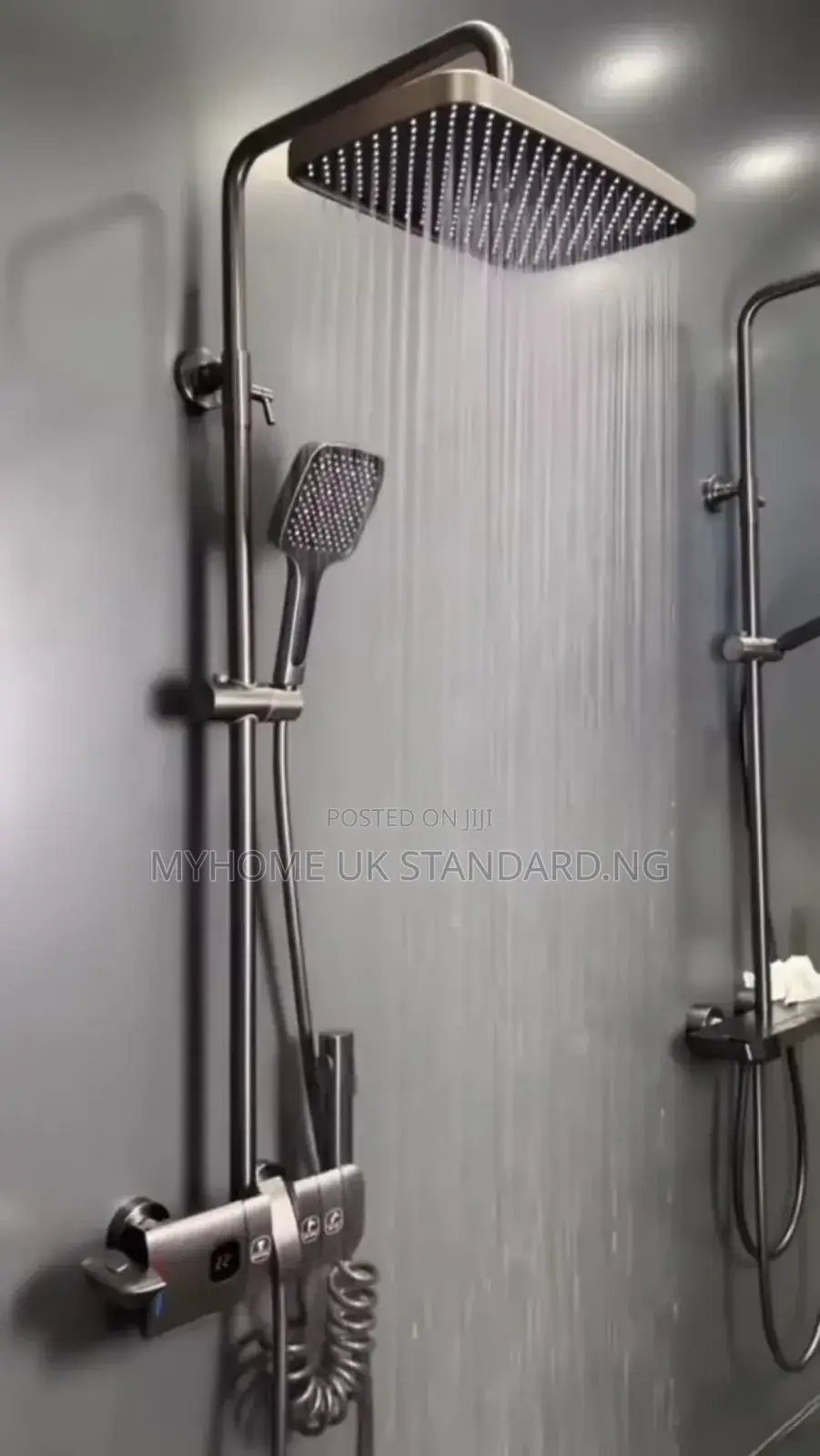 Standing Shower Grey (Anti Rust)