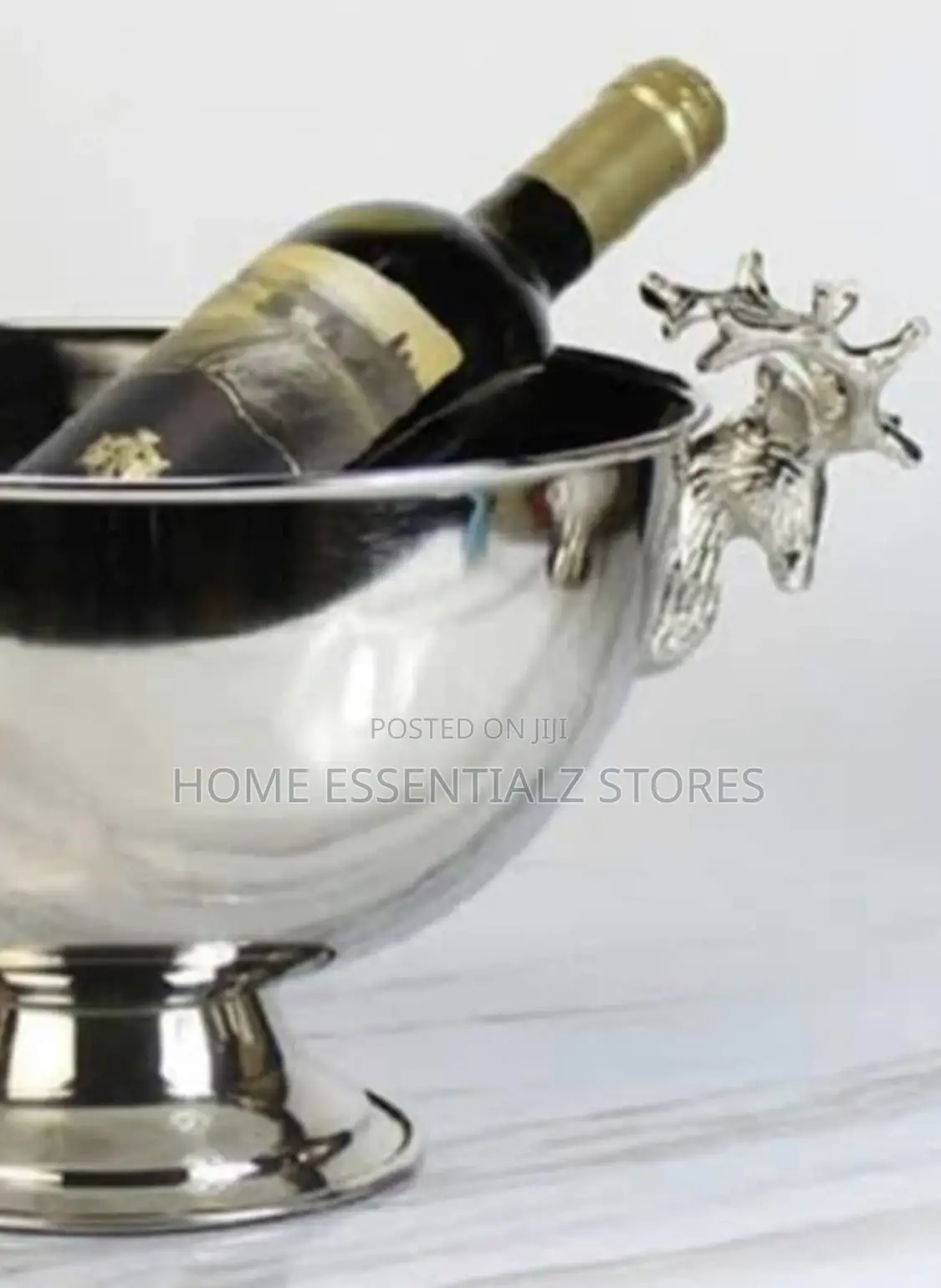 All Silver Body Luxury Wine Serving Bowl